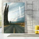 Mission by Stephane Belin on GIANT ART - grey landscape