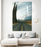 Mission by Stephane Belin on GIANT ART - grey landscape