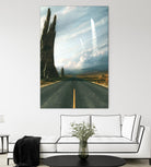 Mission by Stephane Belin on GIANT ART - grey landscape