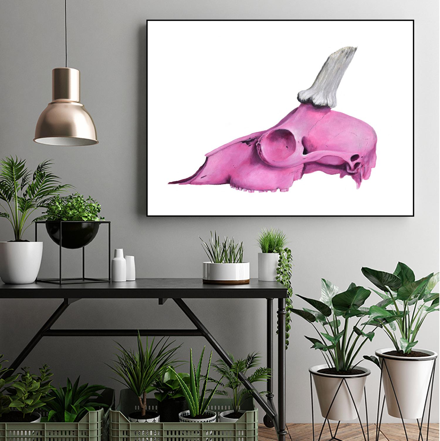 Pink Never Dies by Ruben Carrasco on GIANT ART - pink contemporary