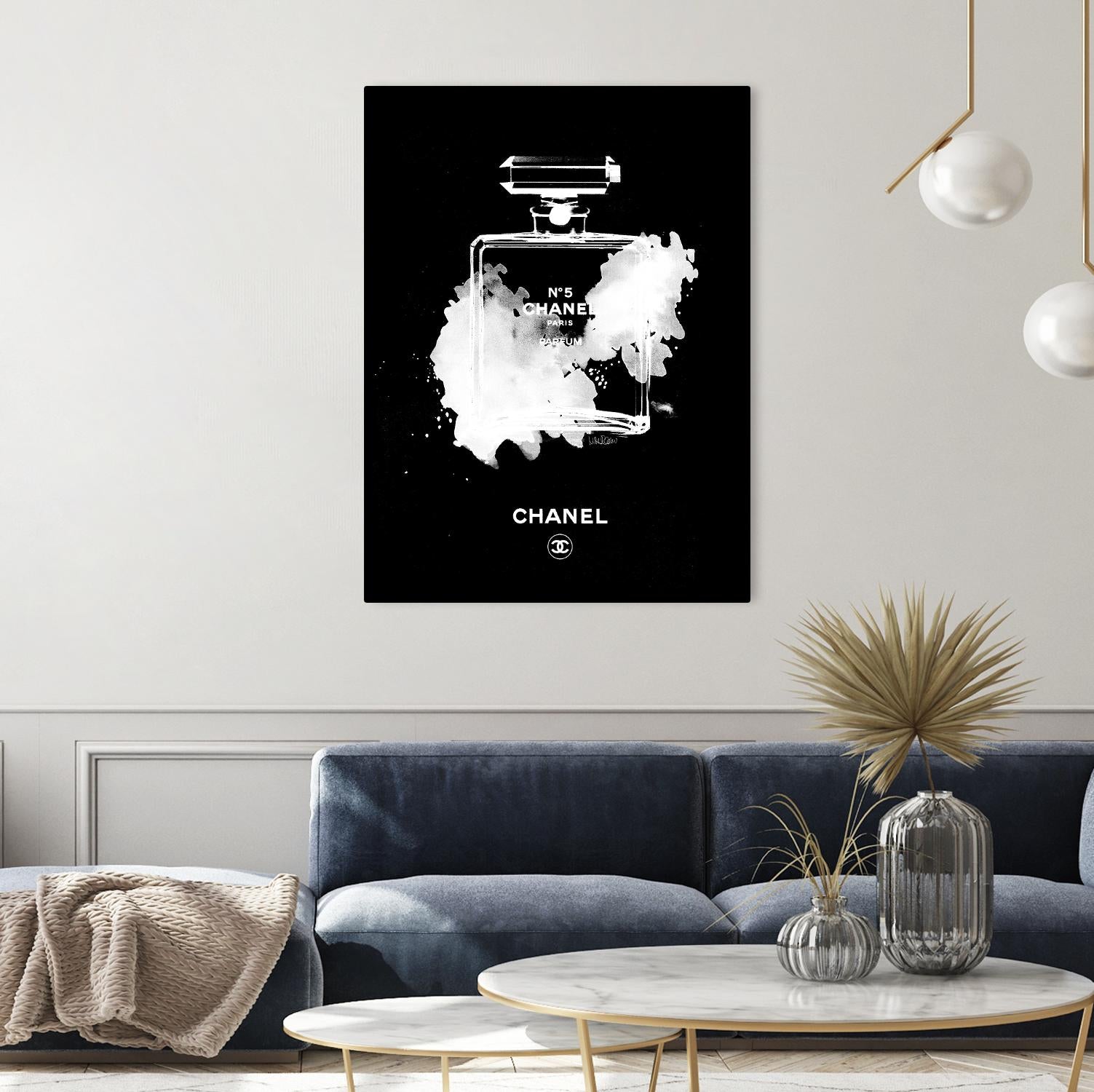 Chanel Bottle Invert by Mercedes Lopez Charro on GIANT ART