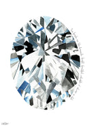 Oval Diamond by Mercedes Lopez Charro on GIANT ART