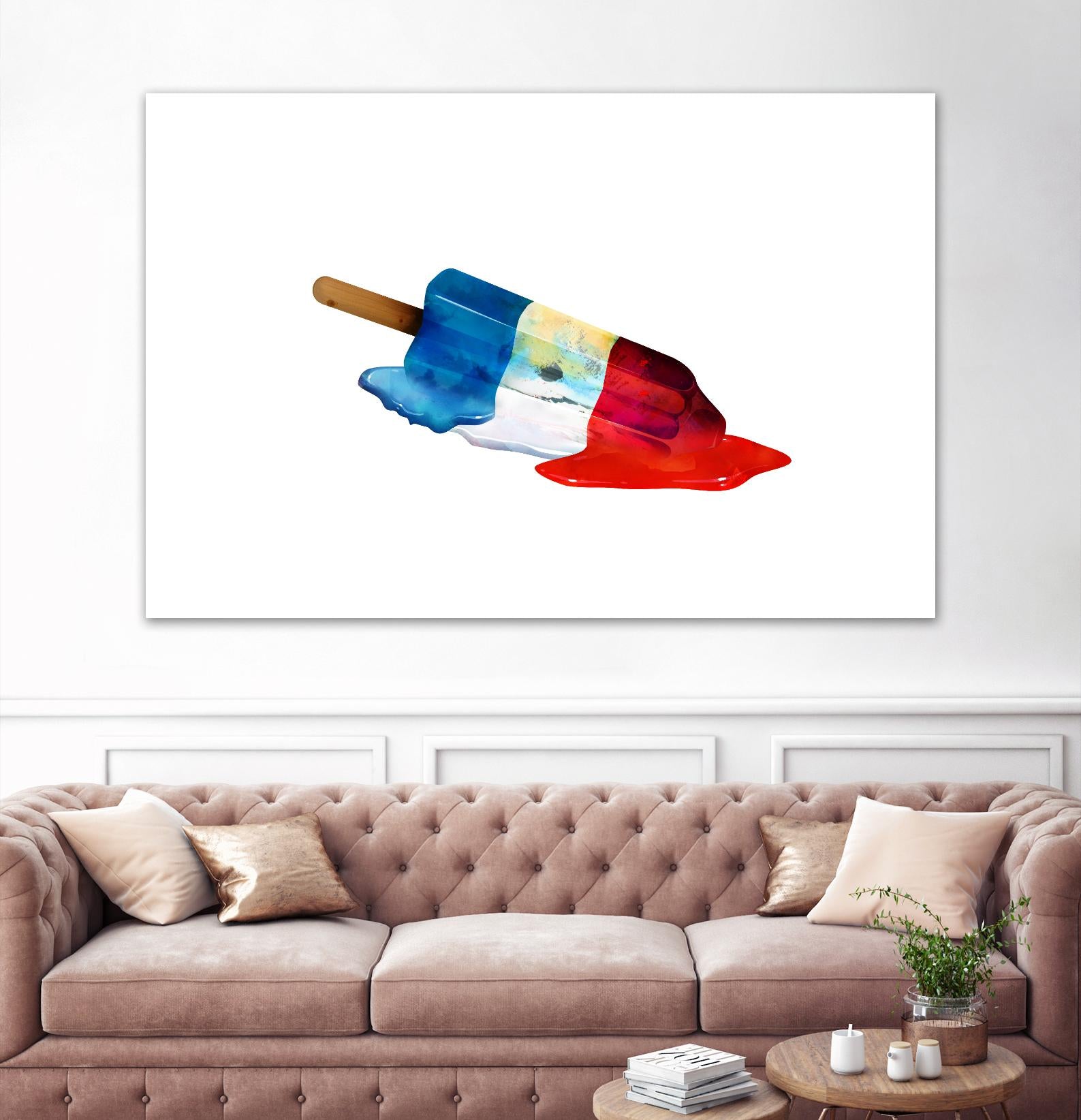 Pop Life by Alex Cherry on GIANT ART - red contemporary