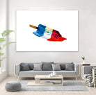 Pop Life by Alex Cherry on GIANT ART - red contemporary