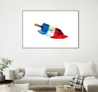 Pop Life by Alex Cherry on GIANT ART - red contemporary