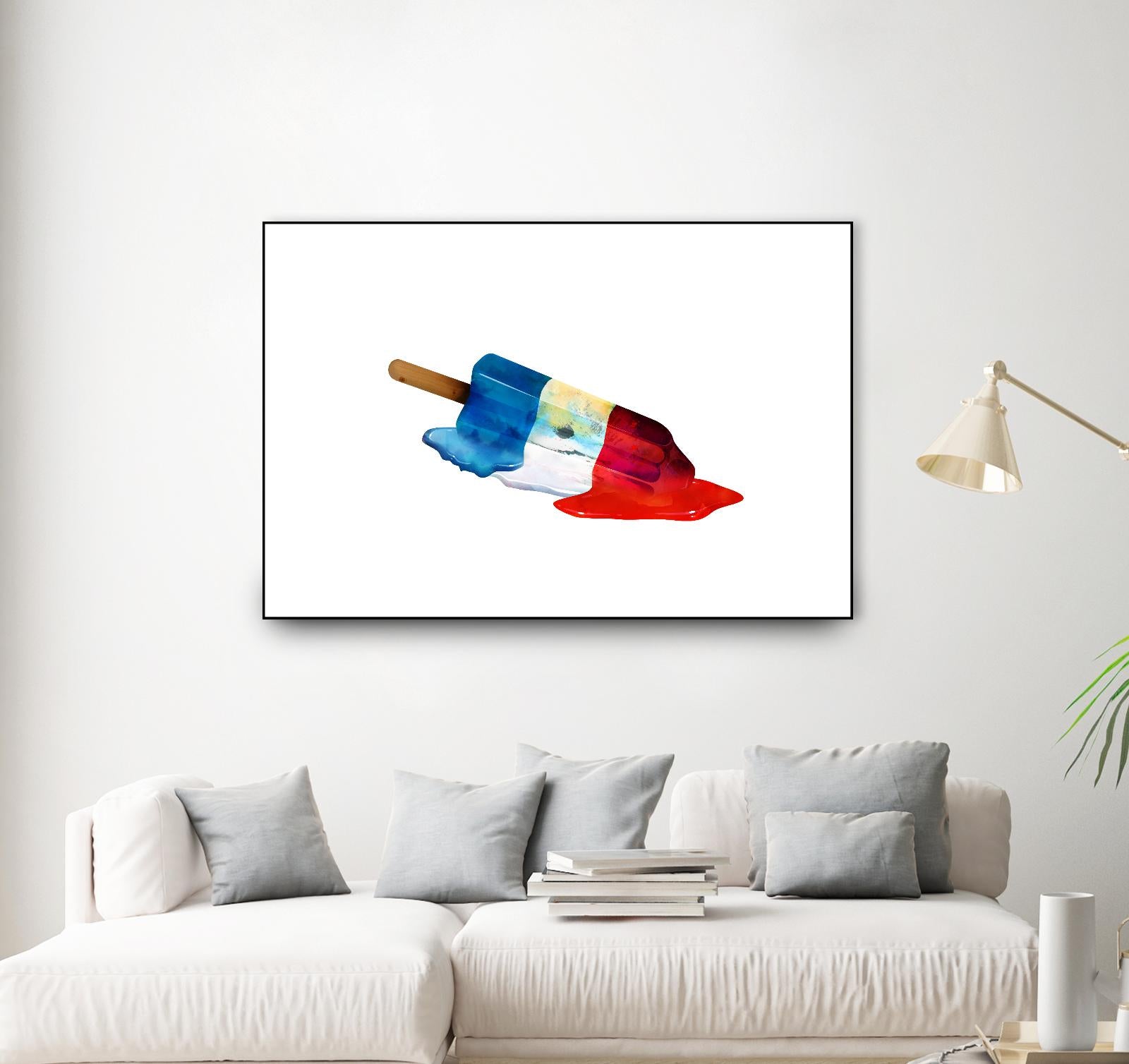 Pop Life by Alex Cherry on GIANT ART - red contemporary