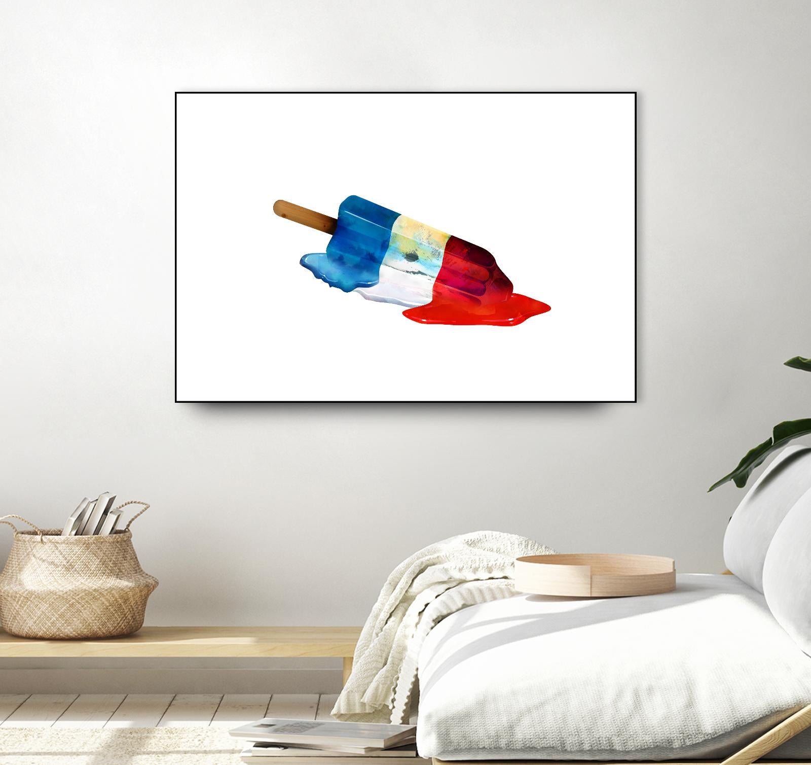 Pop Life by Alex Cherry on GIANT ART - red contemporary