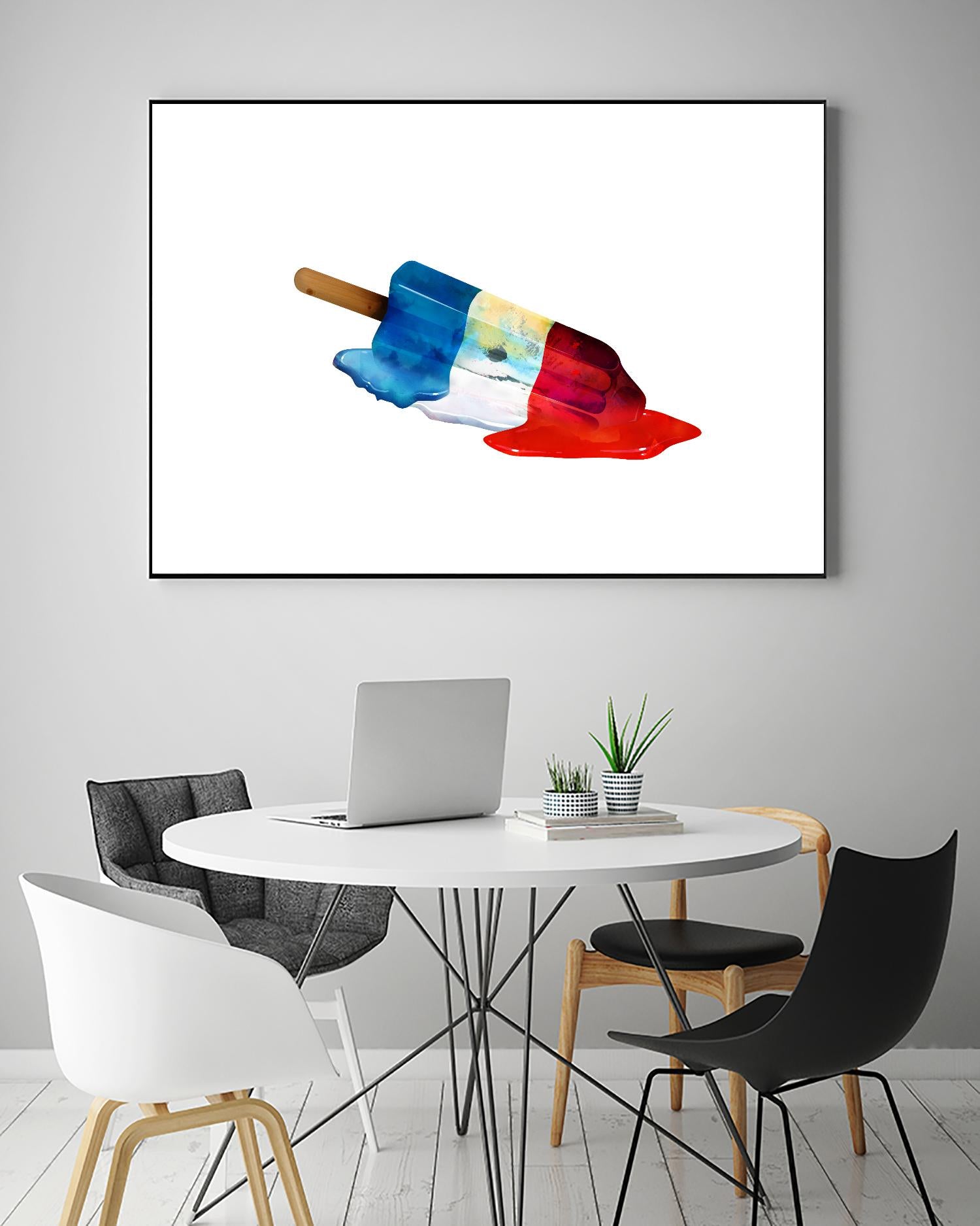 Pop Life by Alex Cherry on GIANT ART - red contemporary