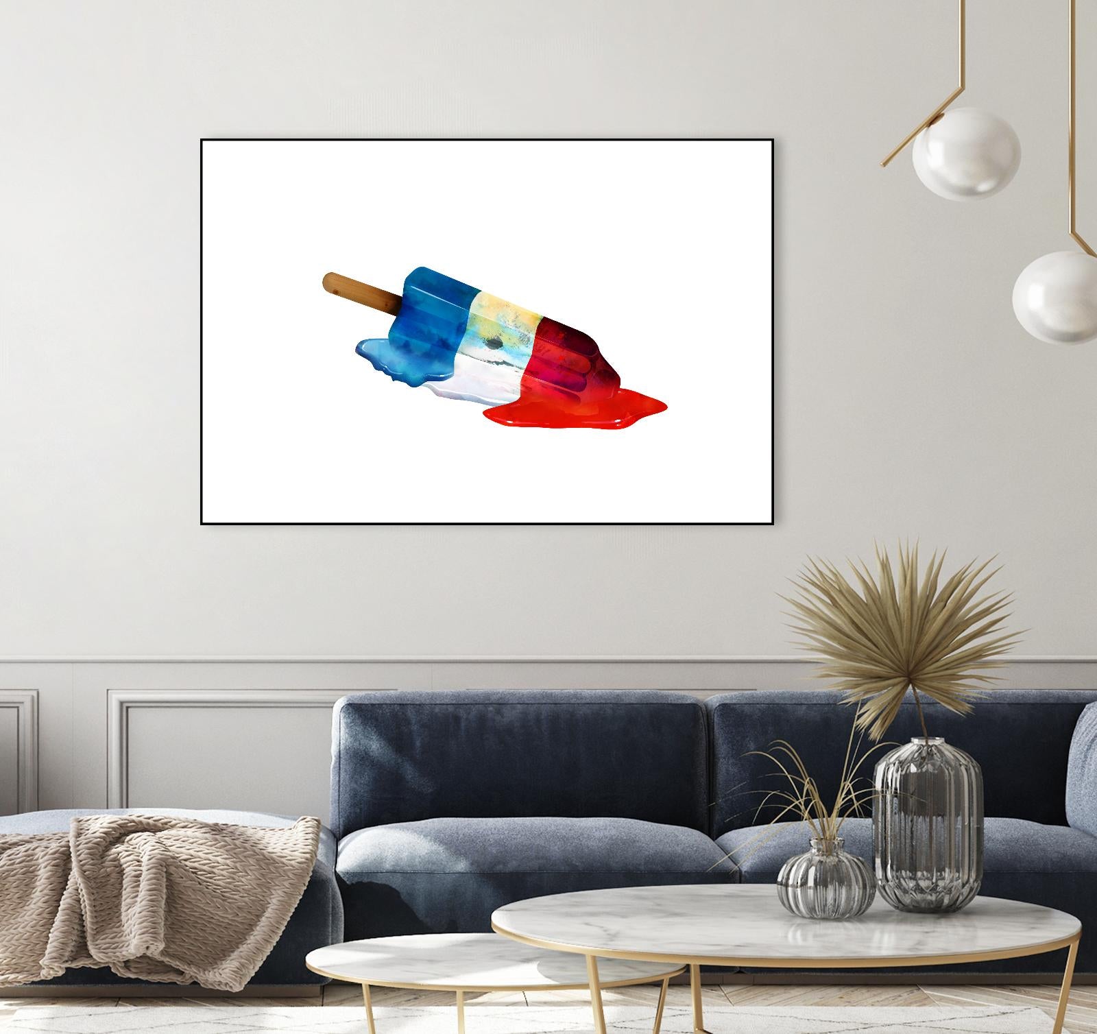 Pop Life by Alex Cherry on GIANT ART - red contemporary