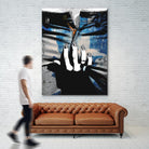 Blue Jeans II by Alex Cherry on GIANT ART - blue contemporary