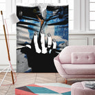 Blue Jeans II by Alex Cherry on GIANT ART - blue contemporary