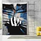 Blue Jeans II by Alex Cherry on GIANT ART - blue contemporary