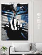 Blue Jeans II by Alex Cherry on GIANT ART - blue contemporary