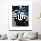 Blue Jeans II by Alex Cherry on GIANT ART - blue contemporary