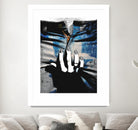 Blue Jeans II by Alex Cherry on GIANT ART - blue contemporary