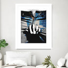 Blue Jeans II by Alex Cherry on GIANT ART - blue contemporary