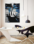 Blue Jeans II by Alex Cherry on GIANT ART - blue contemporary