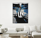 Blue Jeans II by Alex Cherry on GIANT ART - blue contemporary