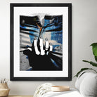 Blue Jeans II by Alex Cherry on GIANT ART - blue contemporary