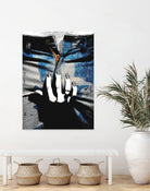 Blue Jeans II by Alex Cherry on GIANT ART - blue contemporary