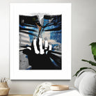 Blue Jeans II by Alex Cherry on GIANT ART - blue contemporary