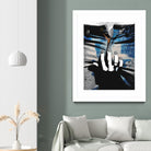 Blue Jeans II by Alex Cherry on GIANT ART - blue contemporary