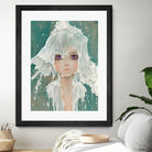 Milkfall by Camilla D'Errico on GIANT ART - green contemporary