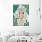 Milkfall by Camilla D'Errico on GIANT ART - green contemporary