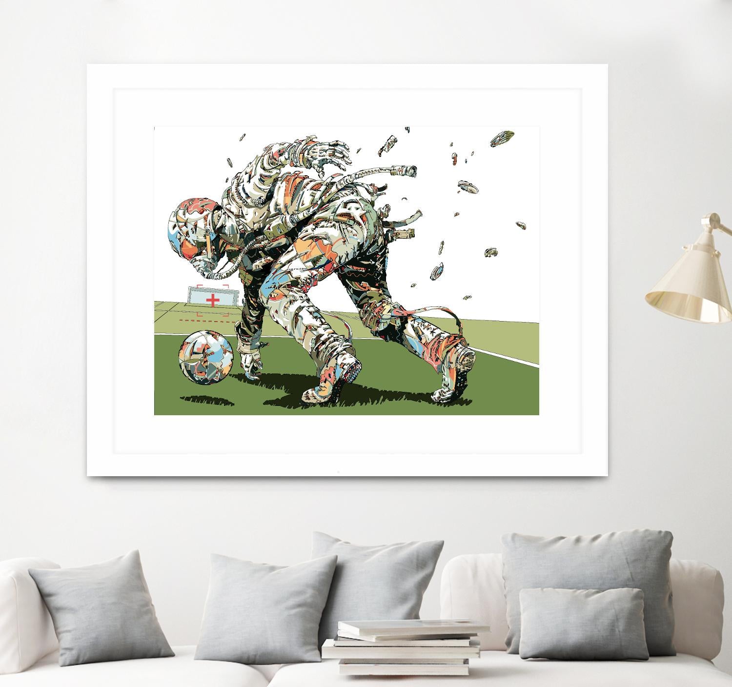 Dog Fights OCC by HR-FM on GIANT ART - white contemporary