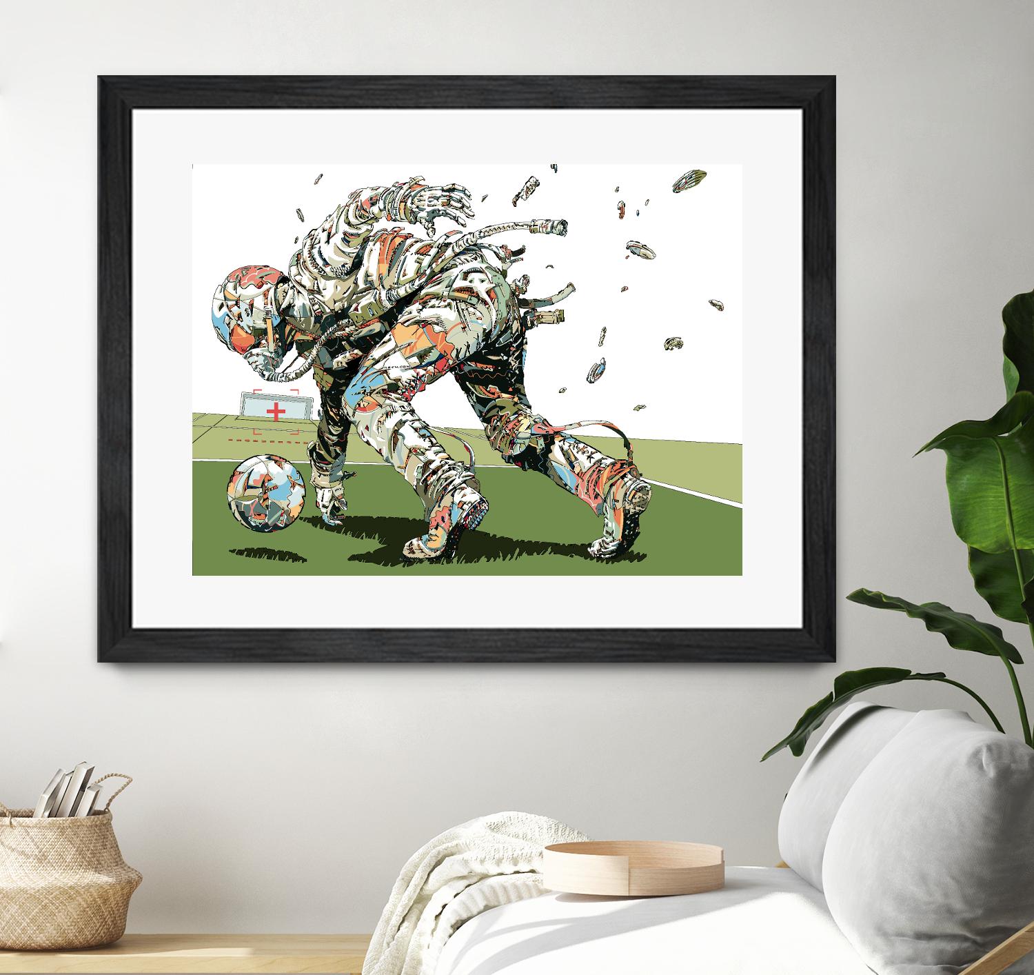 Dog Fights OCC by HR-FM on GIANT ART - white contemporary