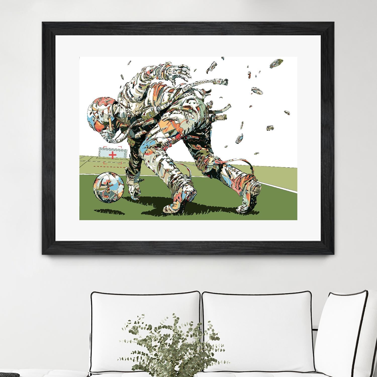 Dog Fights OCC by HR-FM on GIANT ART - white contemporary