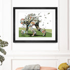 Dog Fights OCC by HR-FM on GIANT ART - white contemporary