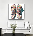 Sneaker by HR-FM on GIANT ART - blue contemporary