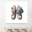 Sneaker by HR-FM on GIANT ART - blue contemporary