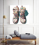 Sneaker by HR-FM on GIANT ART - blue contemporary