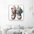 Sneaker by HR-FM on GIANT ART - blue contemporary