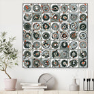 Stereogram by HR-FM on GIANT ART - orange contemporary