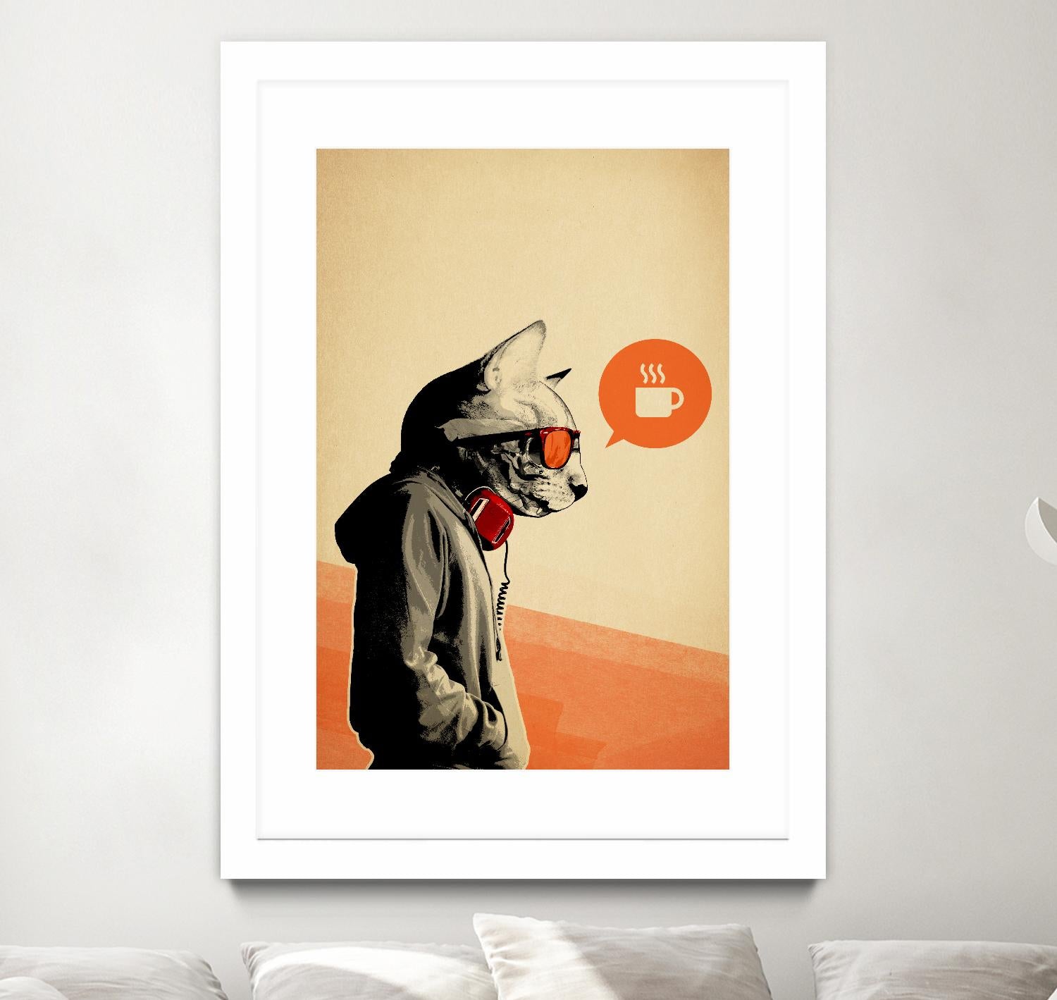 The Morning After by Hidden Moves on GIANT ART - orange contemporary