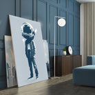 Casual Fridays by Hidden Moves on GIANT ART - blue contemporary