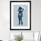 Casual Fridays by Hidden Moves on GIANT ART - blue contemporary