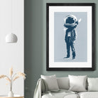 Casual Fridays by Hidden Moves on GIANT ART - blue contemporary