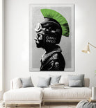 Chaotic Good by Hidden Moves on GIANT ART - green contemporary