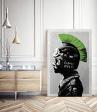 Chaotic Good by Hidden Moves on GIANT ART - green contemporary