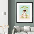 The Classic Margarita  by Jenny Liz  Rome on GIANT ART - mint figurative  cocktail 