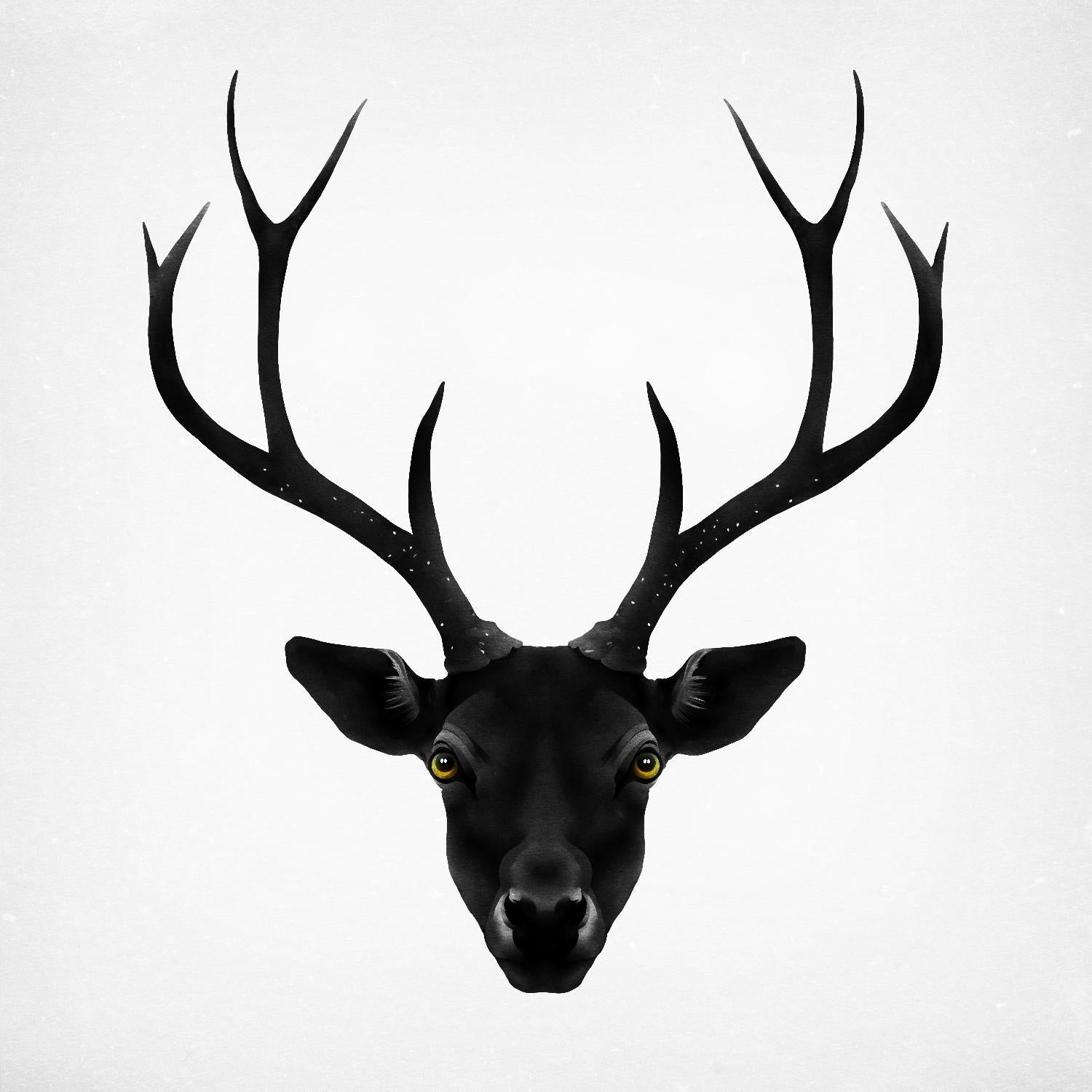 The Black Deer by Ruben Ireland on GIANT ART - black men and women