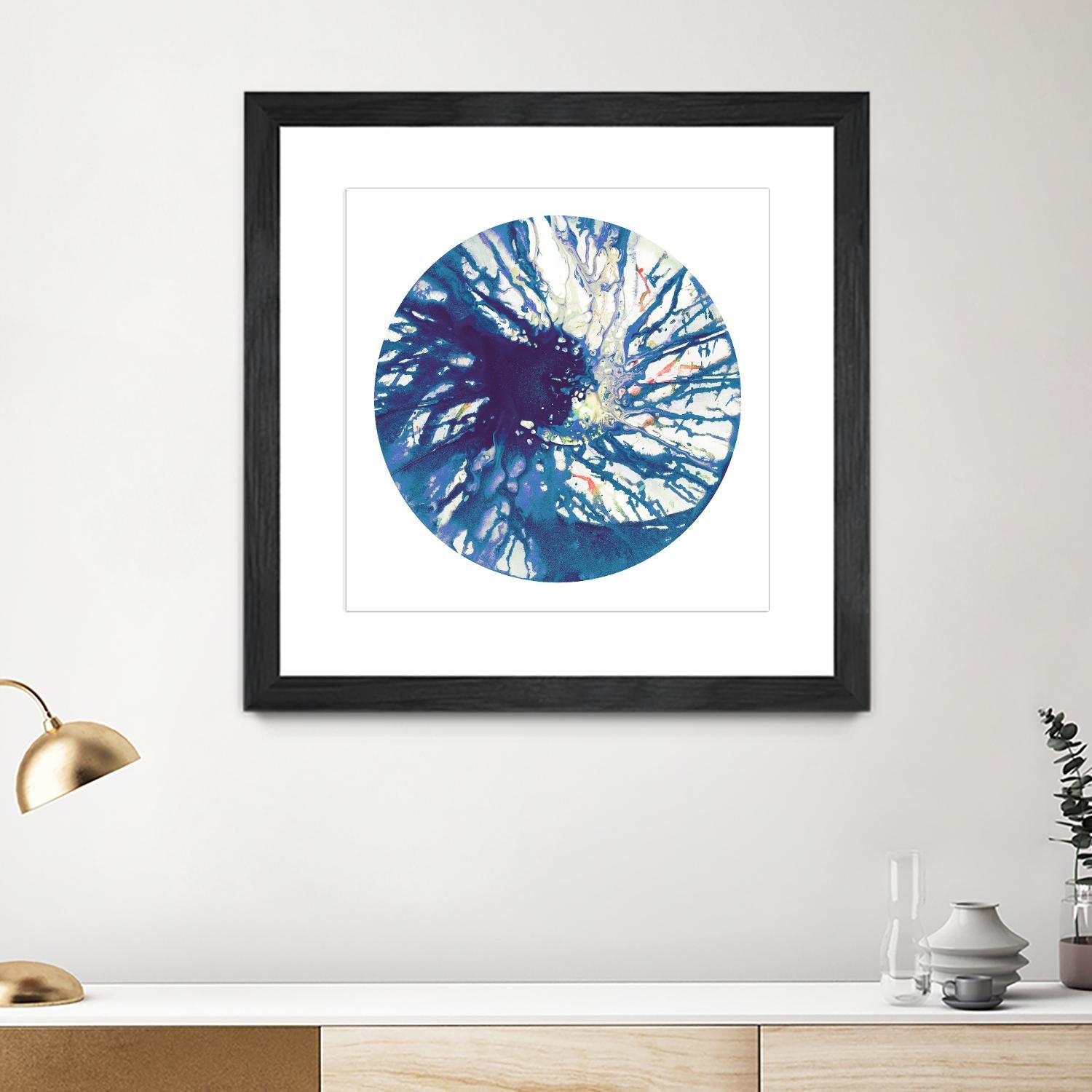 Spin Art 24 by Kyle Goderwis on GIANT ART - pink abstract