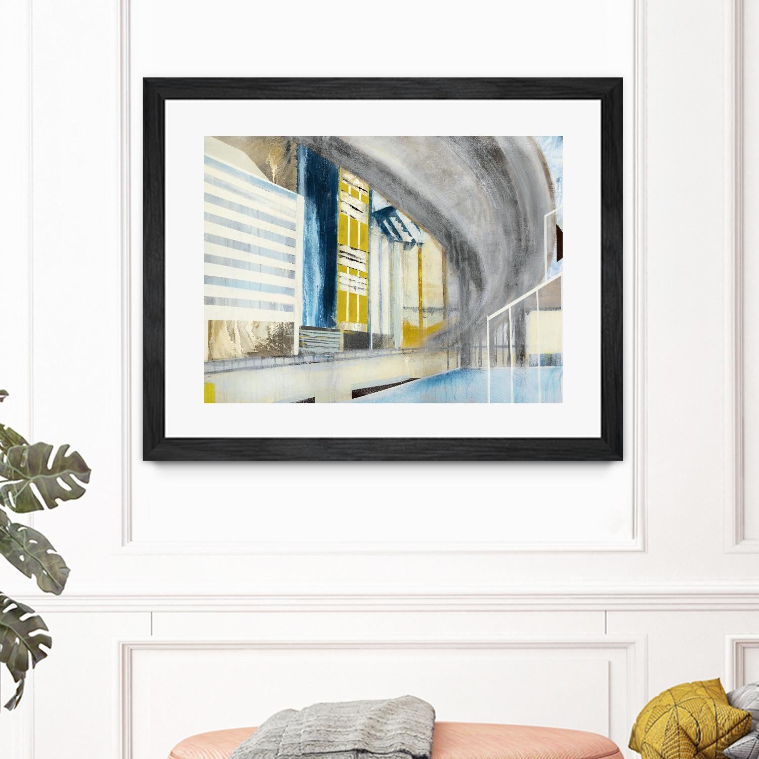Overpass 2 by Kyle Goderwis on GIANT ART - grey city scene
