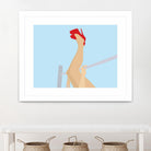 Head Over Heels by Eric Scheib on GIANT ART - grey contemporary