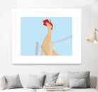 Head Over Heels by Eric Scheib on GIANT ART - grey contemporary