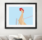 Head Over Heels by Eric Scheib on GIANT ART - grey contemporary